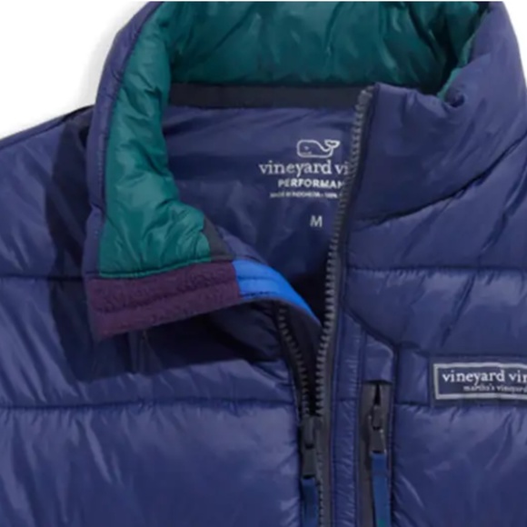 Vineyard Vines Kids' Mountain Weekend Puffer Jacket - Picture 3 of 4